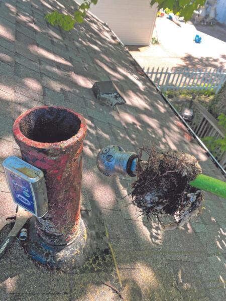 Clogged drain