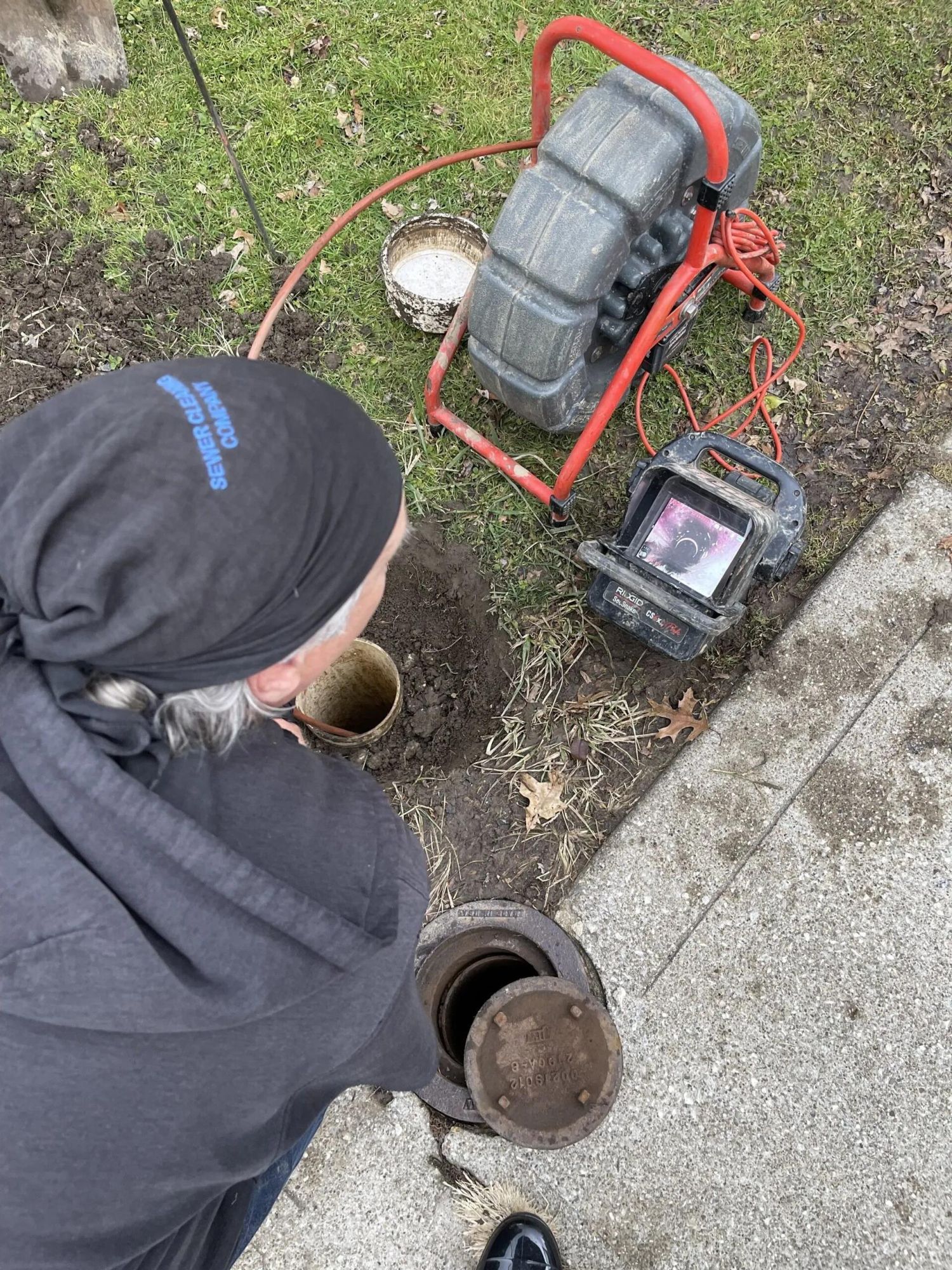 camera inspection of a drain